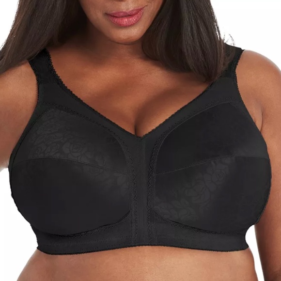 Playtex Womens 18 Hour Jacquard Mesh Ultimate Shoulder Comfort Wireless Bra 4693 - Picture 1 of 9